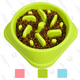 For cats who love to eat but need to slow down, the Wangstar Pet Slow Feeder Bowl will stop them in their tracks.